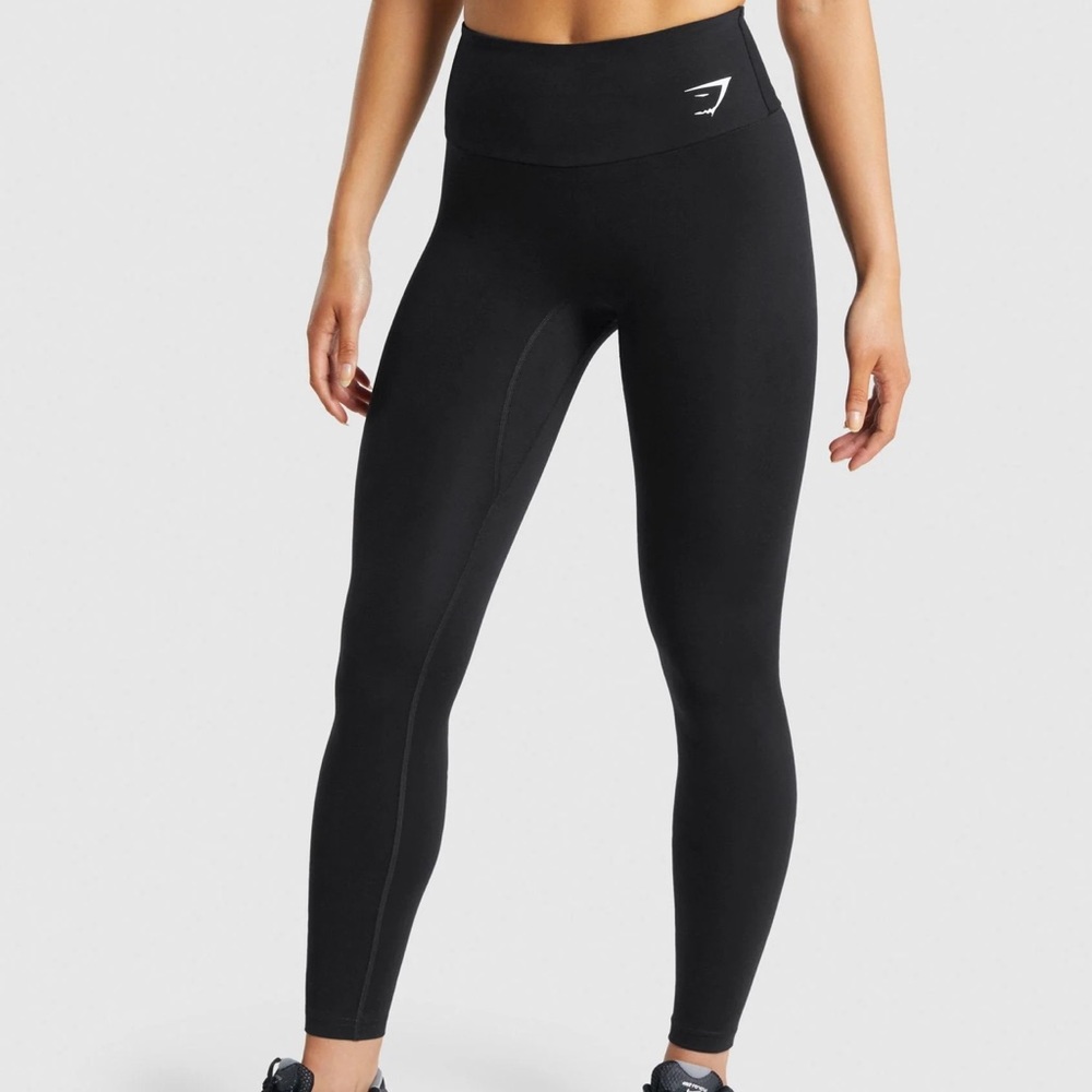 gymshark black training leggings